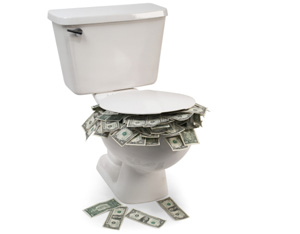 By Flush or Leak, Your Toilet Can Cause a High Water Bill Image